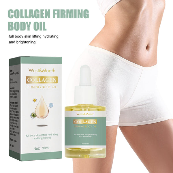 Collagen Firming Body Oil, Massage Smooth Moisturizing Skin, Firming And Shaping Beautiful Body Essence