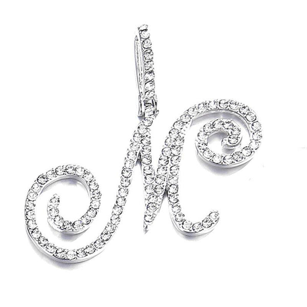 Hip hop accessories grass letter pendant melon seed buckle Cuban chain accessory