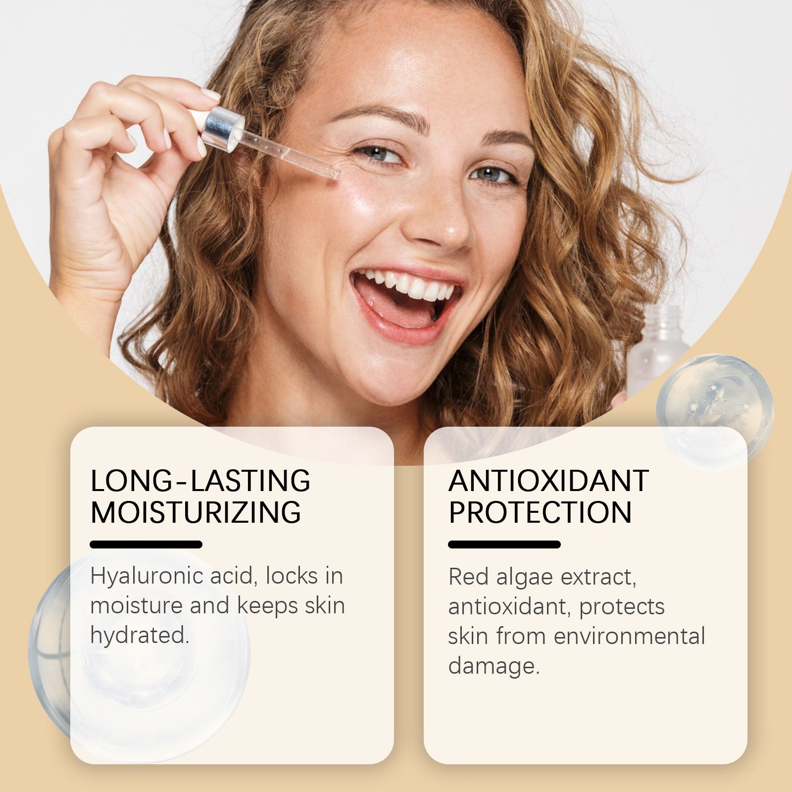 Bee Venom Skin Repair Essence, Body Skin Smoothing And Firming Gentle Moisturizing Massage Treatment Essence