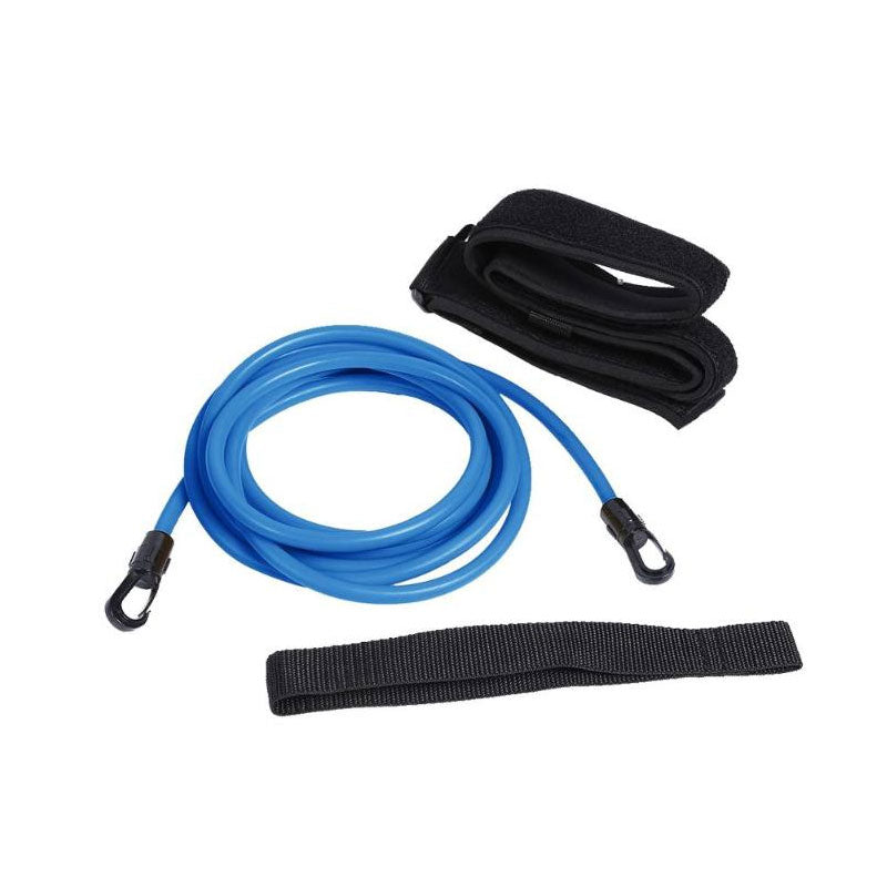 Adjustable Swim Training Resistance Elastic Belt Swimming Exerciser Safety Rope  Latex Tubes Various Specifications Styles