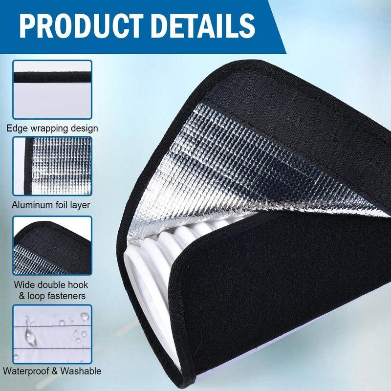 CA Insulated Hose Cover, Reusable Wrap, Duct Vent Cover, AC Pipe Protectors, Home Tool