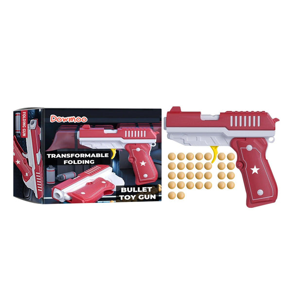 Bullet Toy Gun, Fun Children's Outdoor Interactive Toys Transform Continuous Gift For Boys