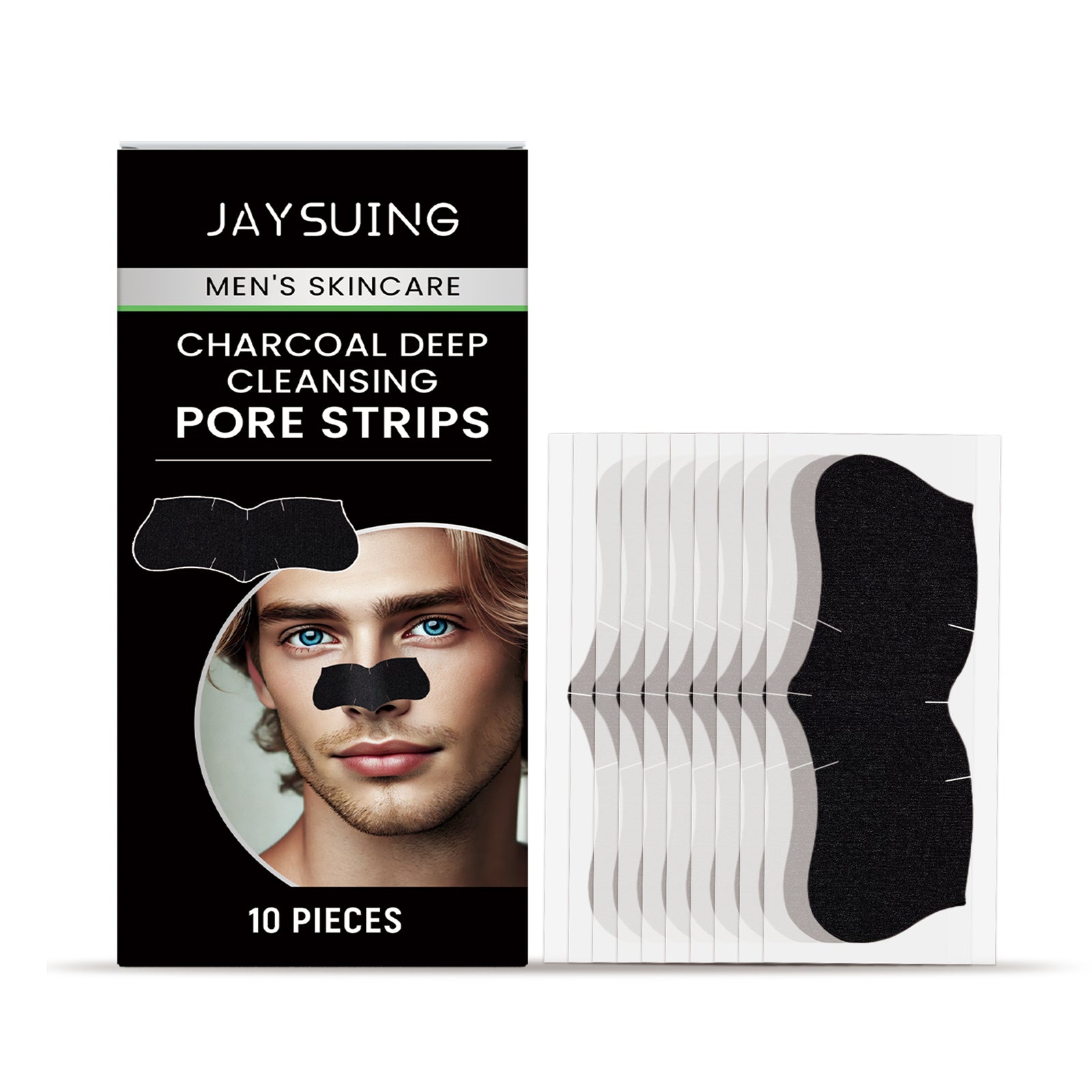Men Blackhead Pore Patch For Pore Cleansing Gentle And Non-Tight Facial Oil Control To Reduce Acne