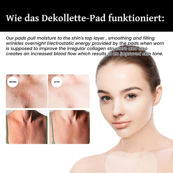 Breast Anti-Wrinkle Patch, Moisturizing And Firming Cleavage Skin Breast Moisturizing Silicone Patch To Reduce Breast Wrinkles