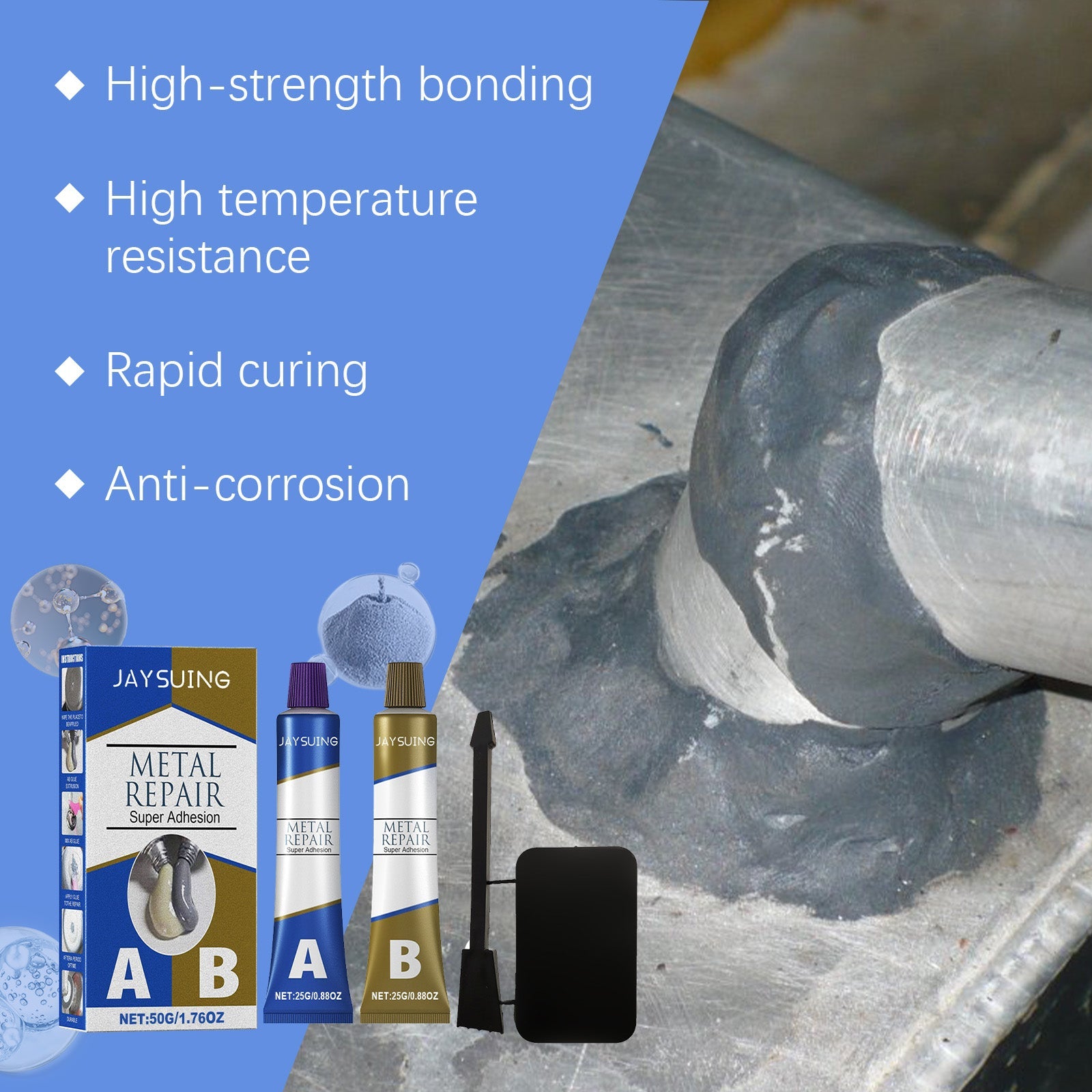 Casting Glue Box Cast Iron Sealant Ab Sealant Sealant Leak Repair Plugging Metal Bonding