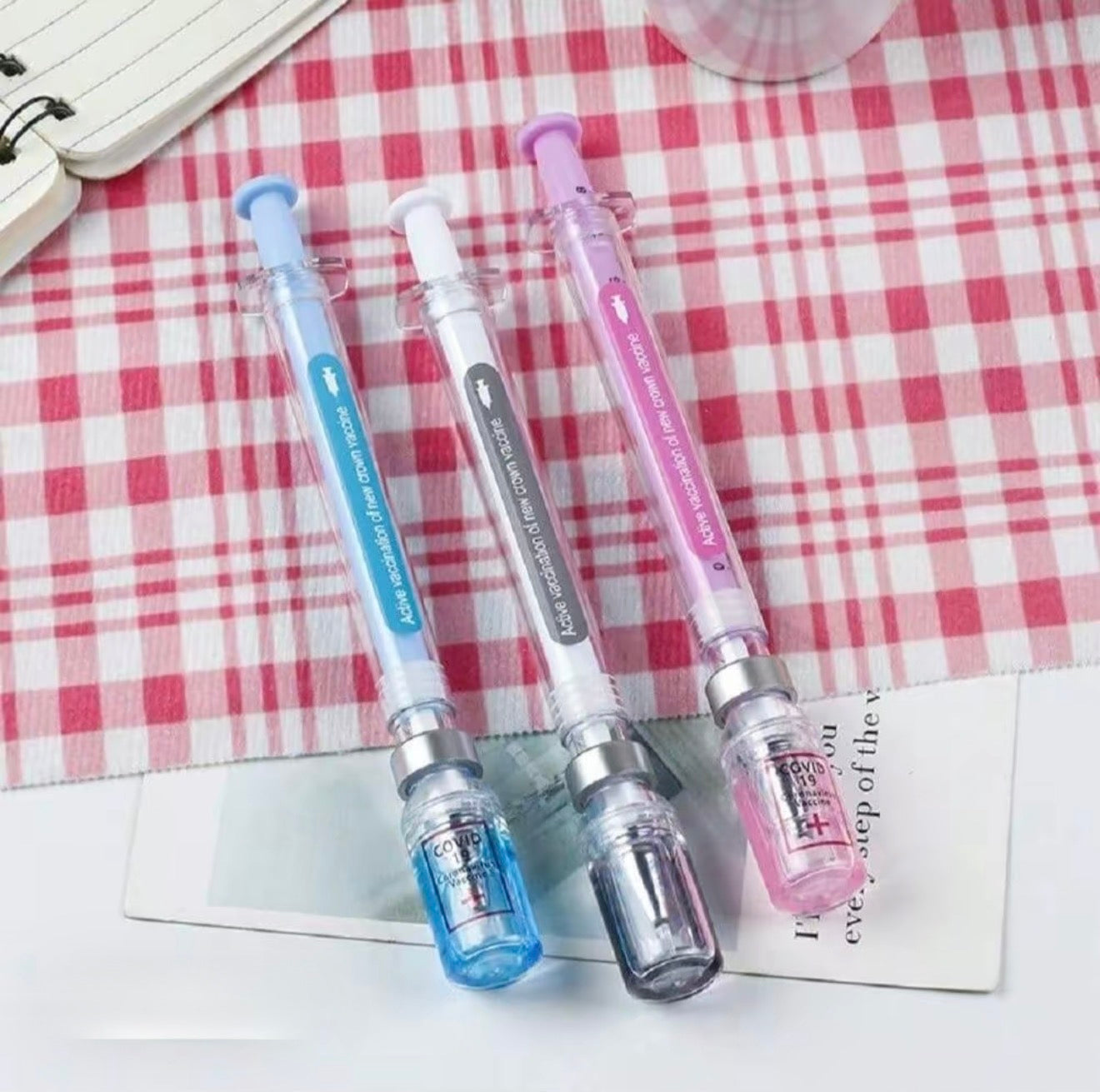 SyringeWrite Gel Pens
