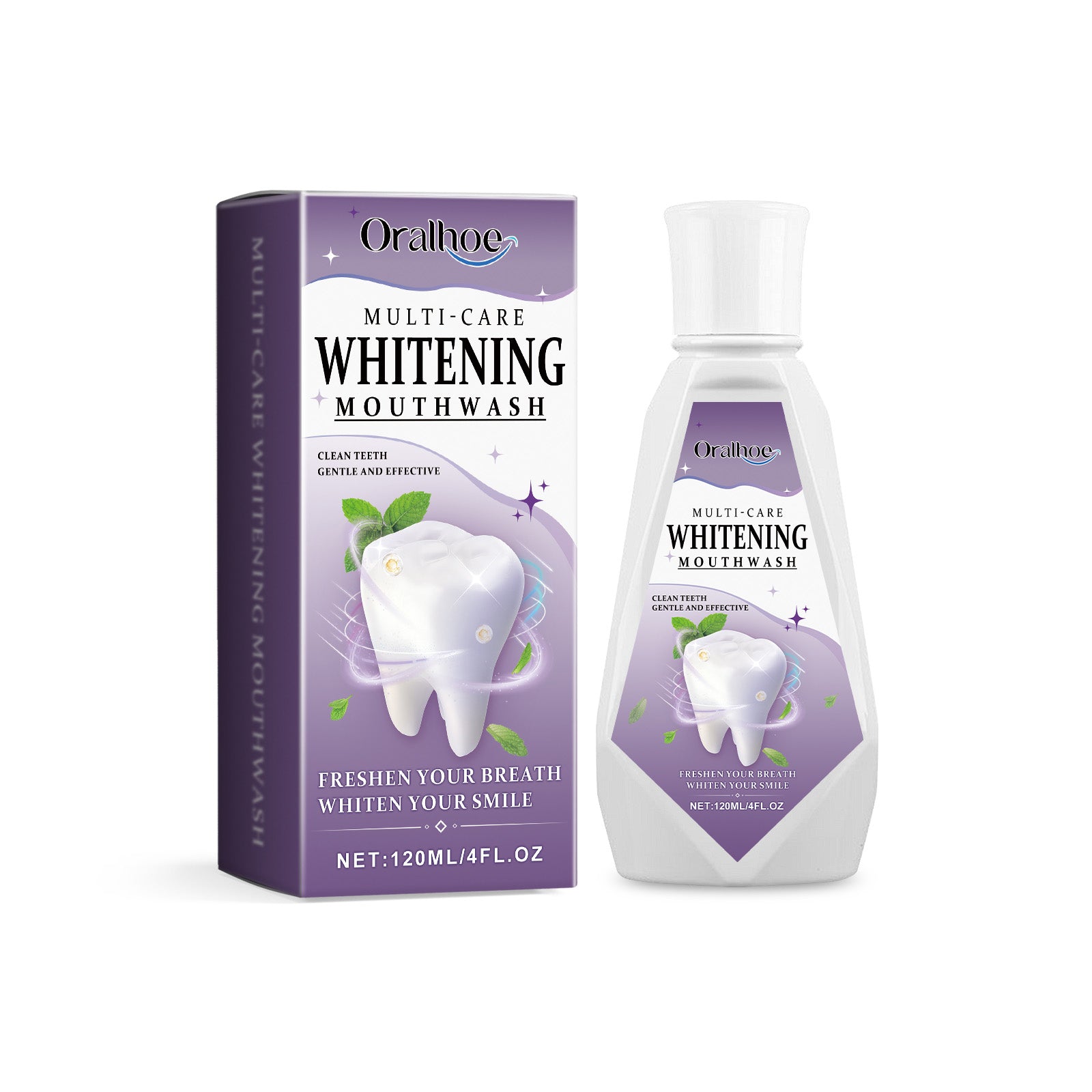 Clean Mint Teeth Mouthwash, Mouth Stain Cleaning Care Gums Smell Fresh And Beautiful Teeth Water