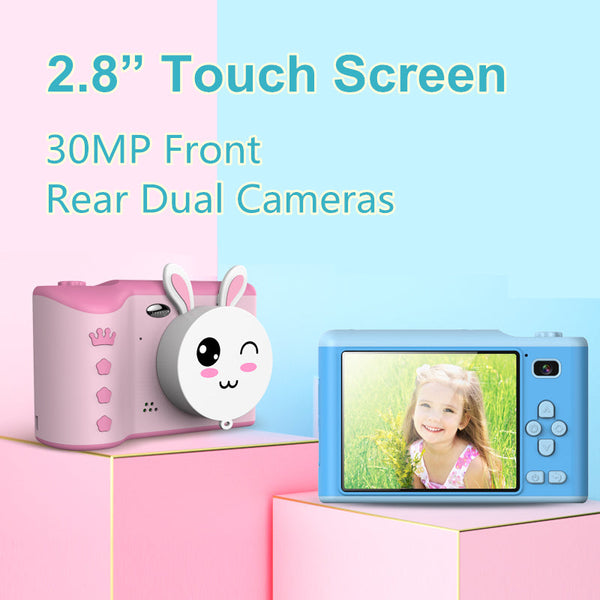 2.8 Inch HD Dual-Camera Children's Digital Camera Mini Small SLR Can Take Pictures Interest Toy Gift