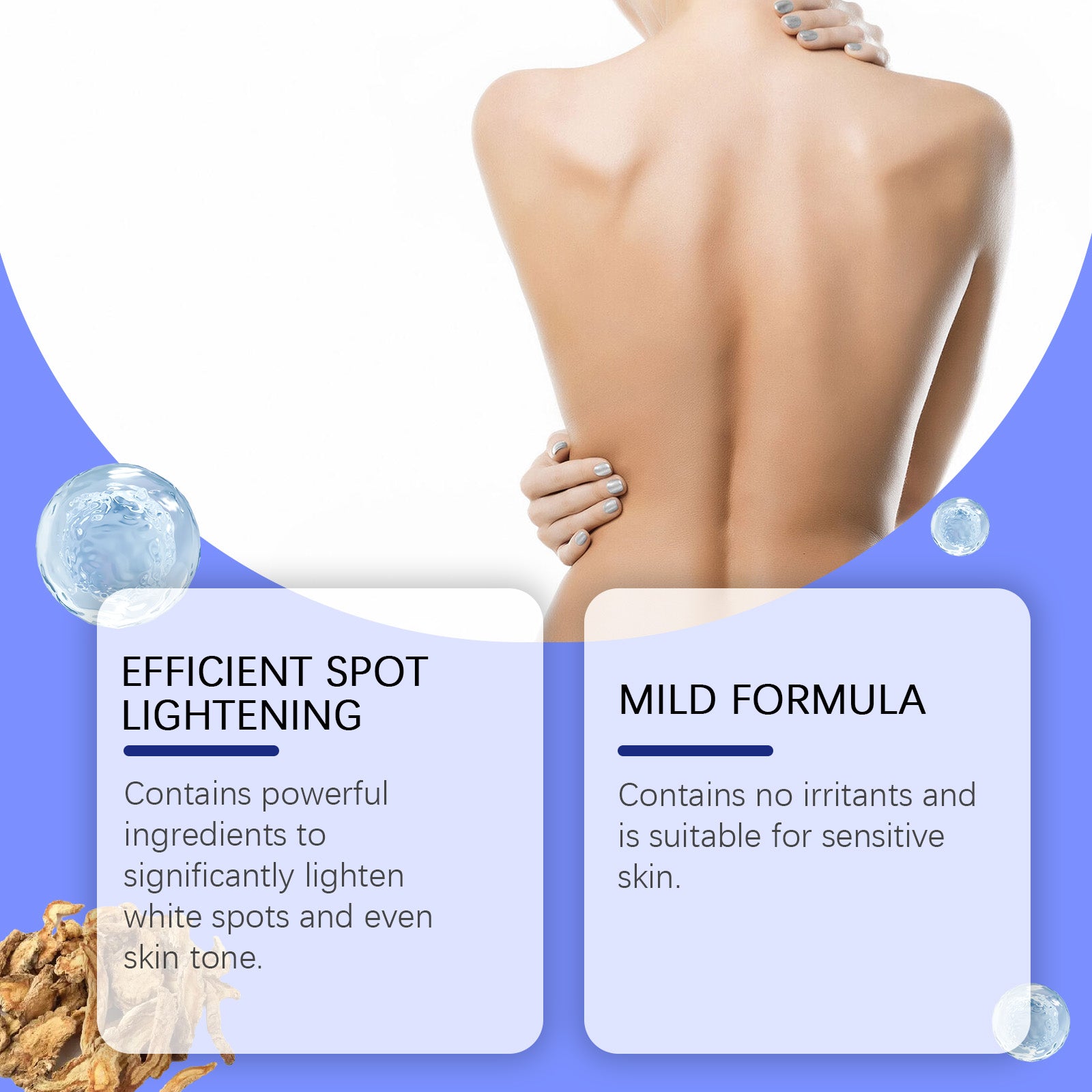 Skin Care Cream Equalizes Skin Tone, Moisturizes And Hydrates All Over The Skin