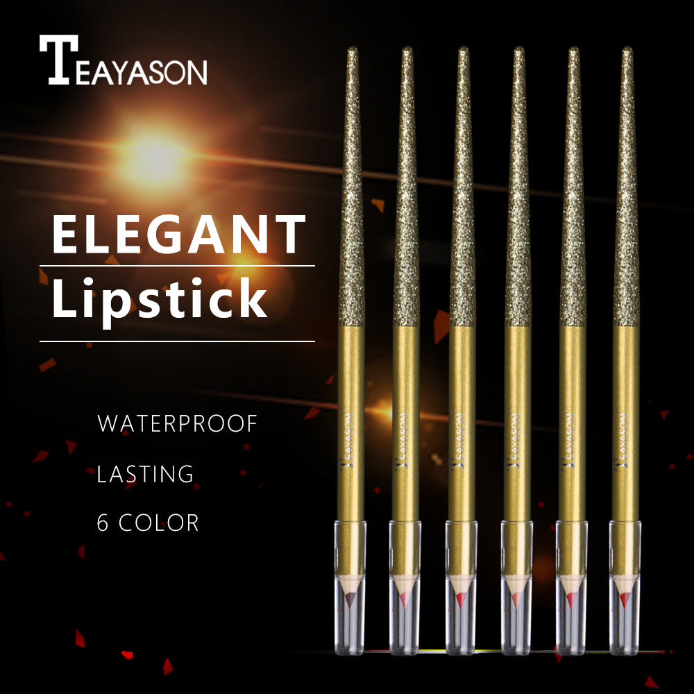 Matte Lip Liner Lasting Vampire Color Nude Pink Big Red Lipstick Lip Pencil