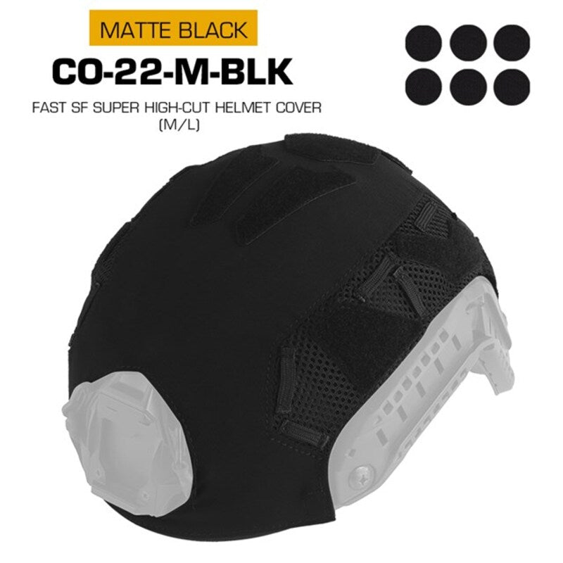 FAST SF Ultra-high Cut Camouflage Helmet Cover (Medium Size, M)