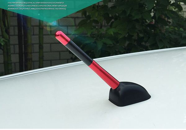 12cm Carbon Fiber Short Radio Antenna for Ford Focus Fiesta Peugeot Mazda Citroen Opel Astra Skoda Toyota Corolla Car Styling