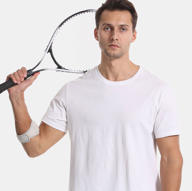 Sports hand elbow men's and women's tennis badminton shock-absorbing and pressure adjustable arm protection