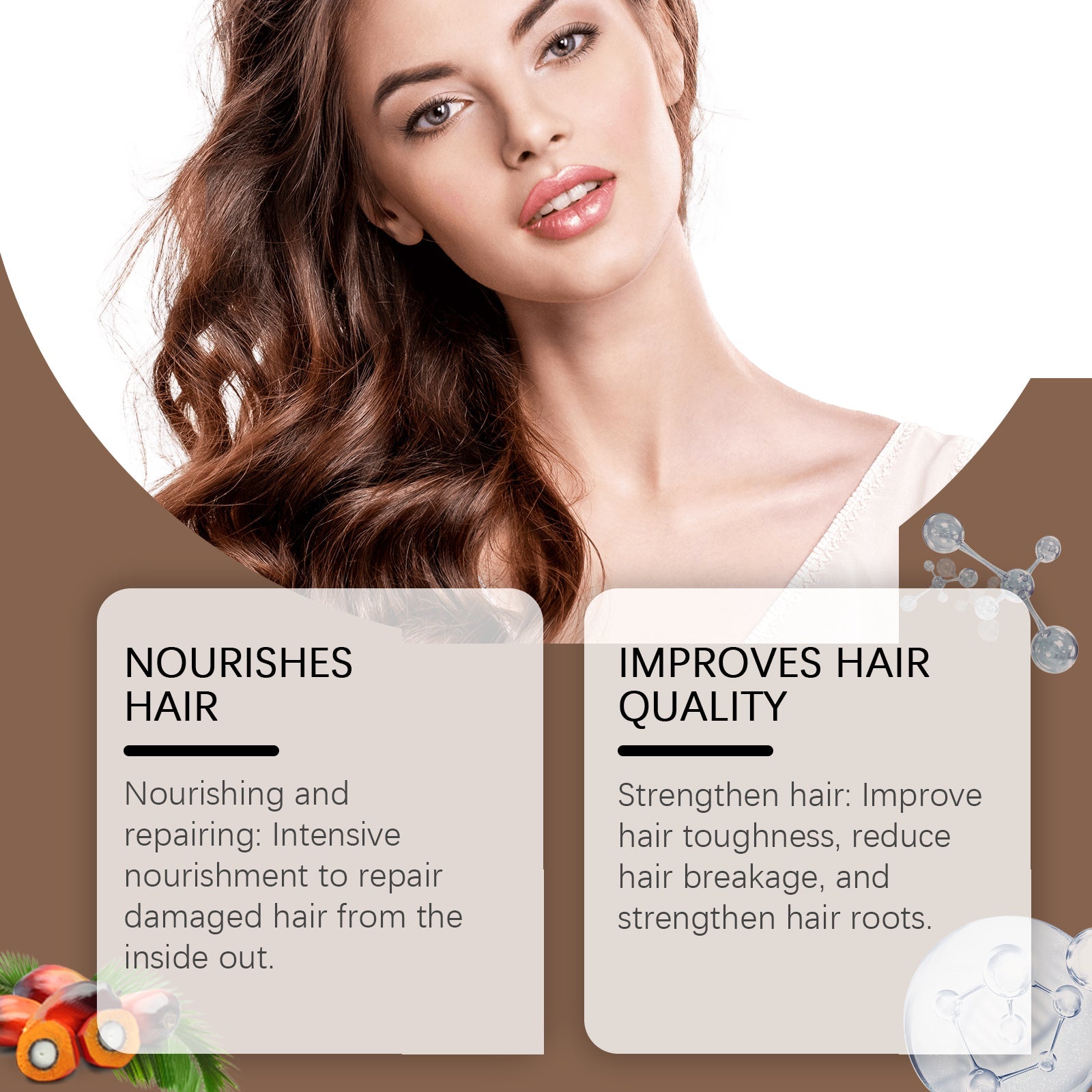 Batana Hair Care Oil, Nourishing Scalp, Hydrating Repair, Hydrating Hair Care And Smoothing Essence