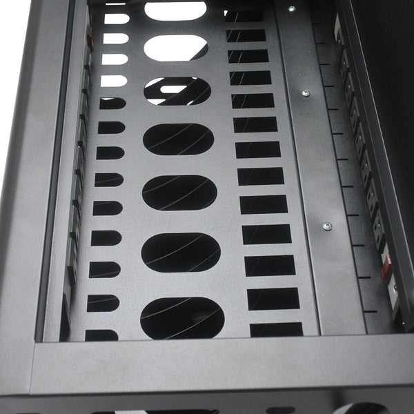 16 Bay Charging Cabinet for Laptop Chromebook Locking Charging Station-BLACK