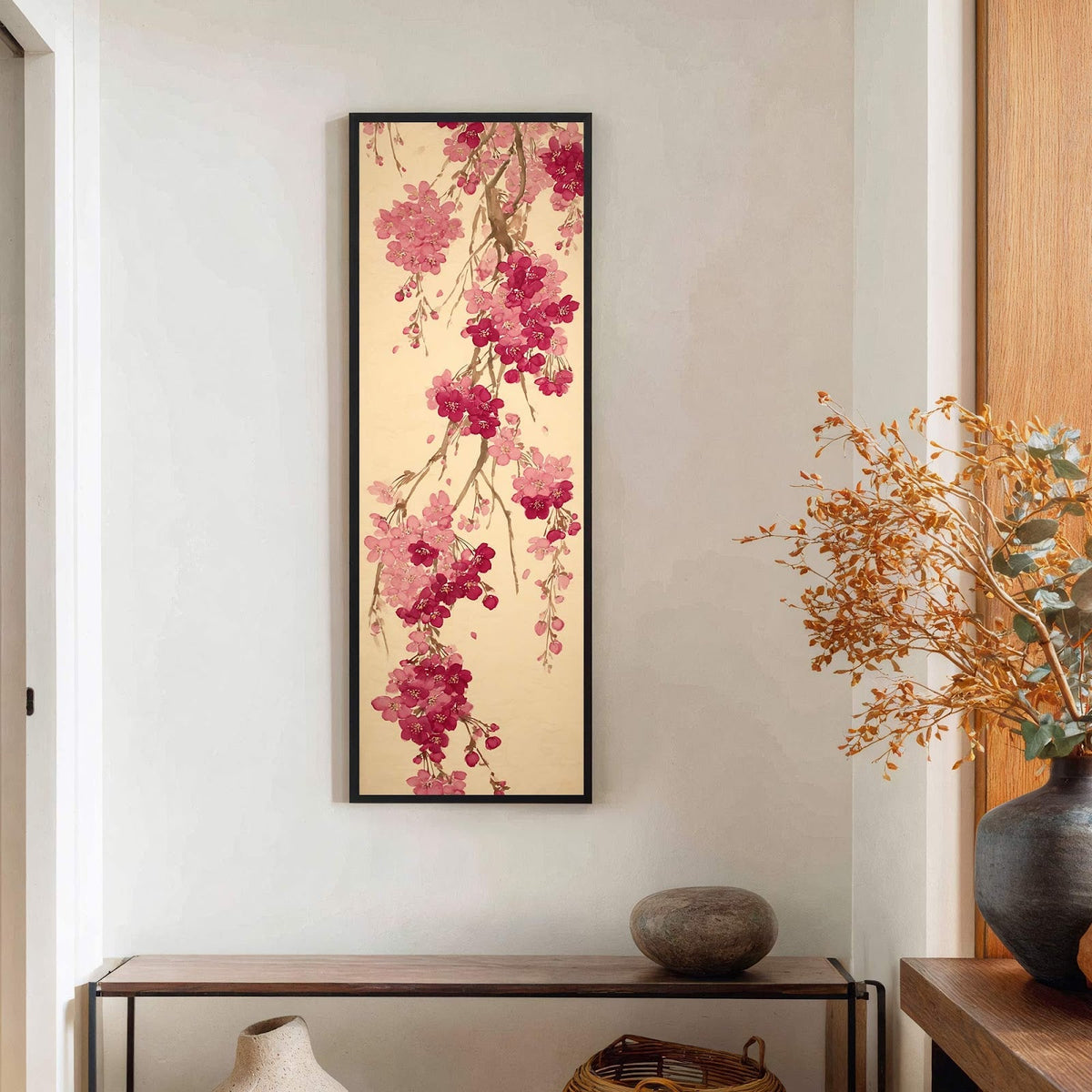 Blossoming Cherry Branches Canvas Print