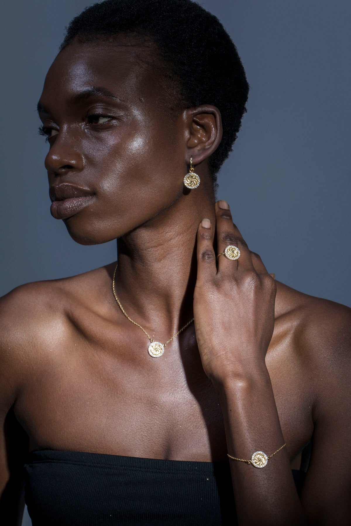 Eternity Necklace – Gold & Silver