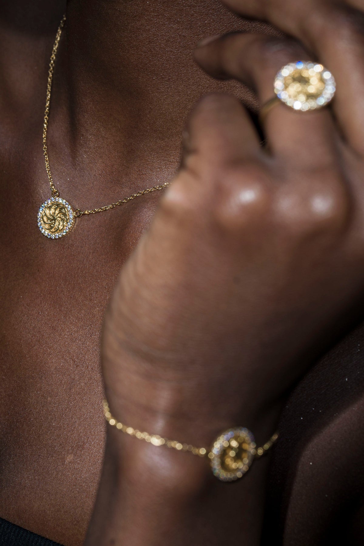 Eternity Necklace – Gold & Silver