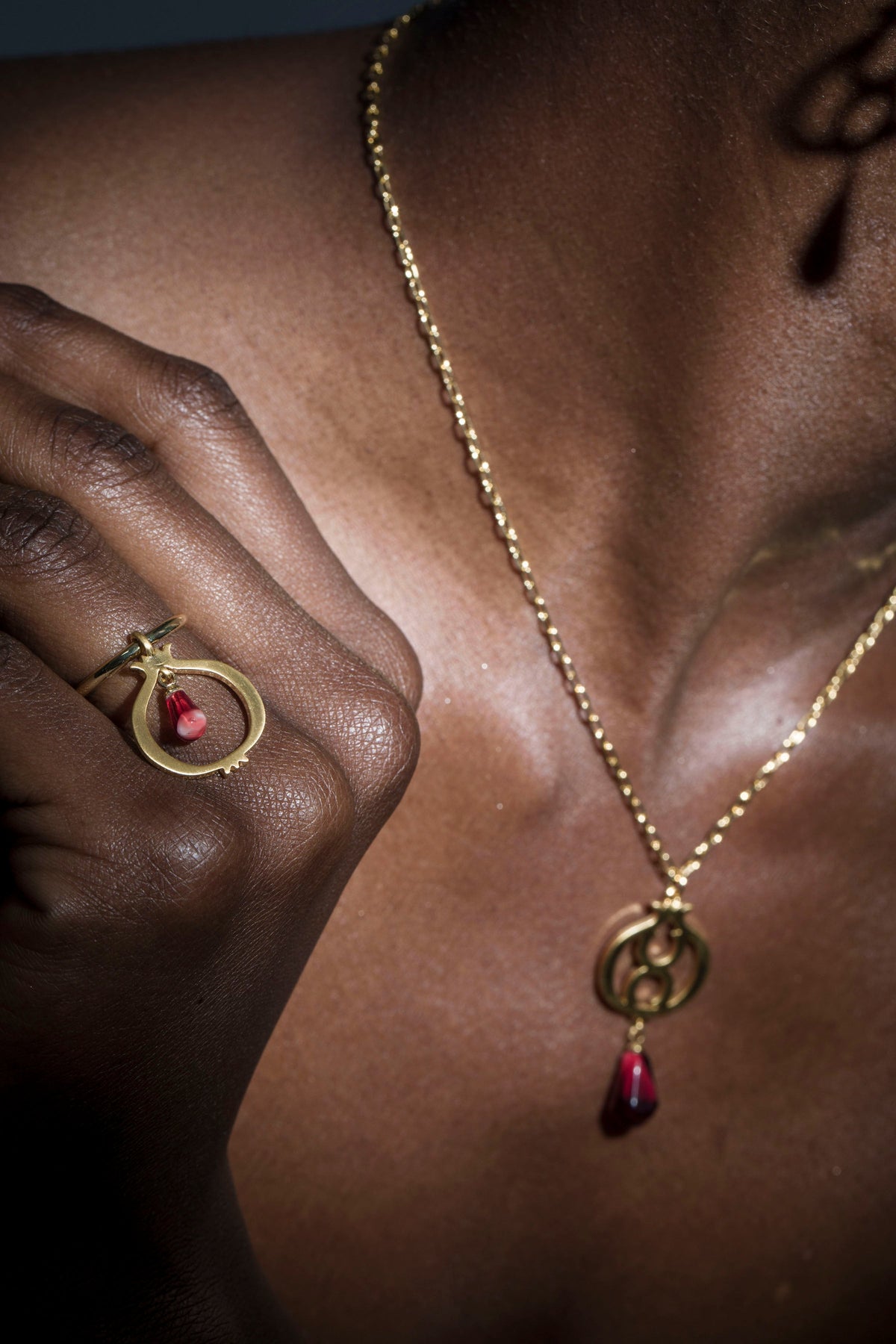 Pomegranate Seed Ring