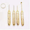 1Set Portable 4in1 Multi Tool Set Cross Screwdrivers Ear Pick Ear Cleaners Keychain Health Care Tools
