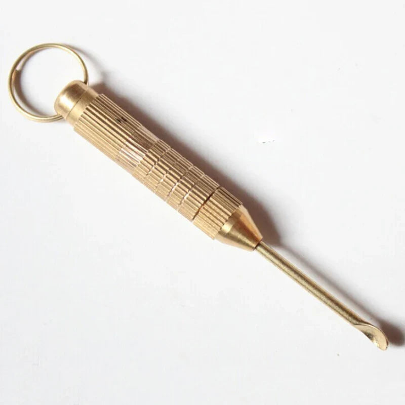 1Set Portable 4in1 Multi Tool Set Cross Screwdrivers Ear Pick Ear Cleaners Keychain Health Care Tools