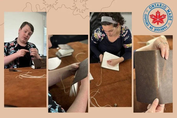 Genuine Leather Hiking Logbook - Gifts for You 'n Me
