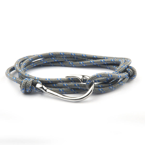 Fashion Hot Multilayer Rope Bracelet hope Anchor Sailor Anchor Bracelets  For Men and  Women Best Gift Hook Bracelet