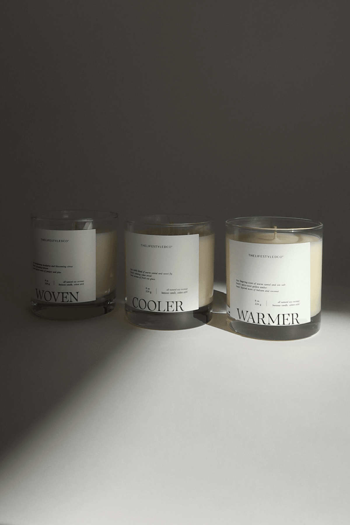 Woven Candle - 8 oz