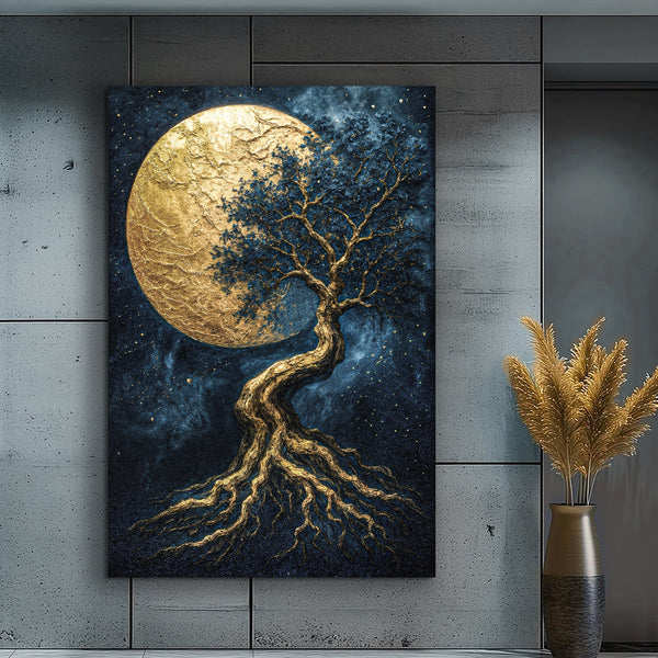 Lunar Tree of Life Wall Art Tailored Canvases