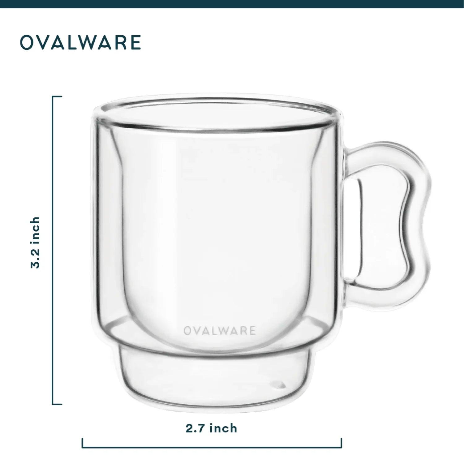 Double Wall Espresso Cups - 120ml/4oz