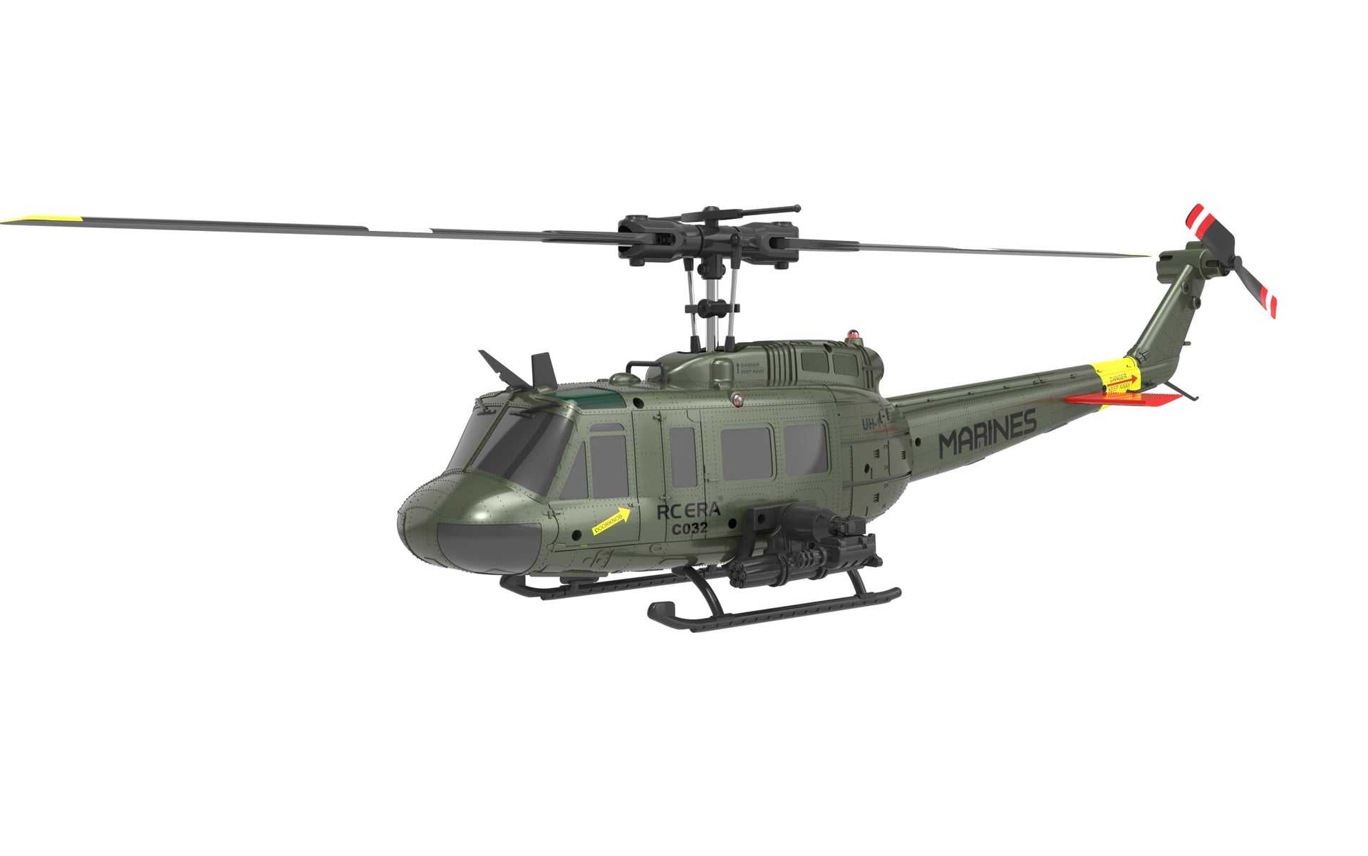 RC ERA C032 UH-1 Huey 6CH RC Helicopter with Smart Positioning & 3D Stunt Flight