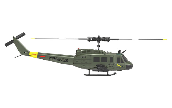 RC ERA C032 UH-1 Huey 6CH RC Helicopter with Smart Positioning & 3D Stunt Flight