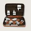 Leather Tech Organizer Case -Rich Brown - Mobile
