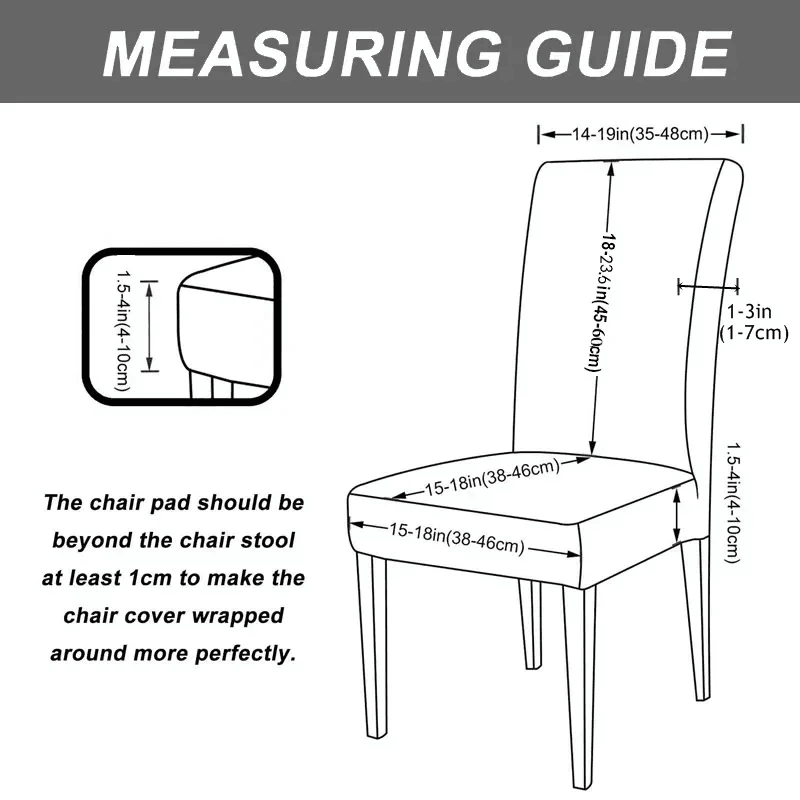 Elastic Dining Room Chair Cover