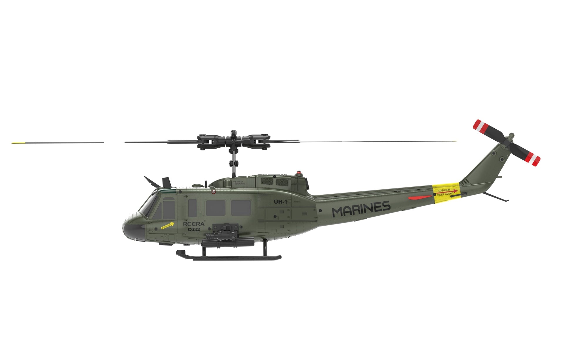 RC ERA C032 UH-1 Huey 6CH RC Helicopter with Smart Positioning & 3D Stunt Flight