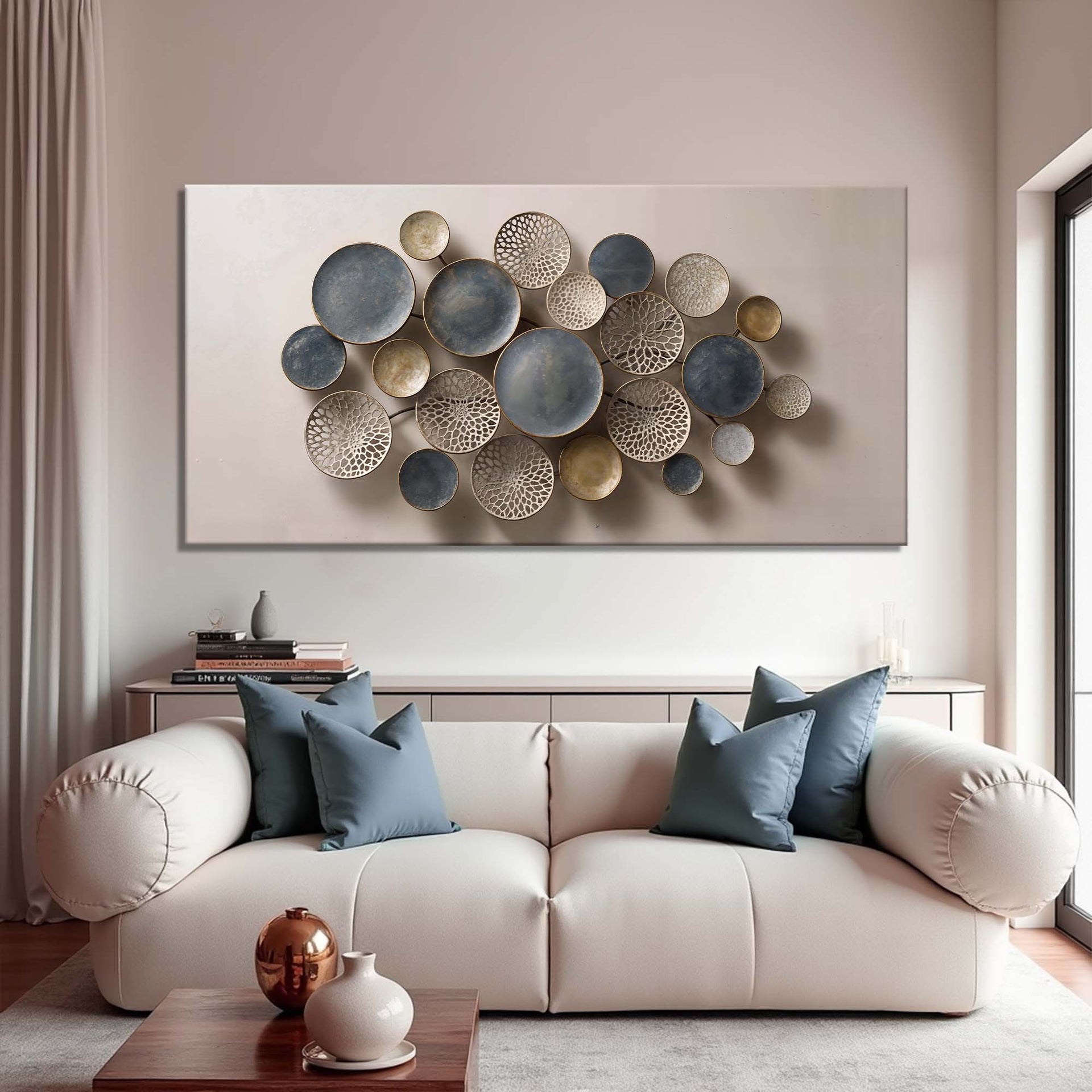 Lotus Leaf Abstract Wall Art IV