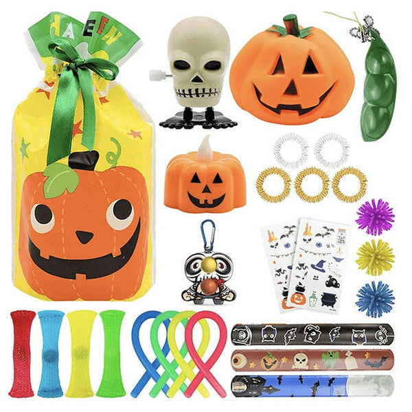 26-Piece Halloween Fidget Sensory Toy Set with Gift Bag