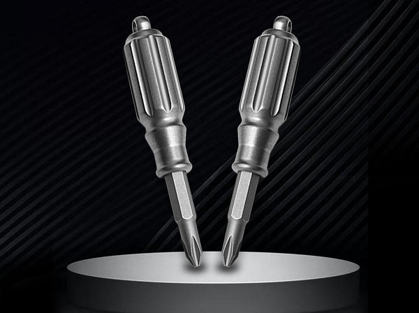 Titanium Mini Screwdriver for Men - Compact EDC Pocket Tool - Outdoor Survival Gear & Everyday Carry Multi-Tool Wautton Outdoor Gear