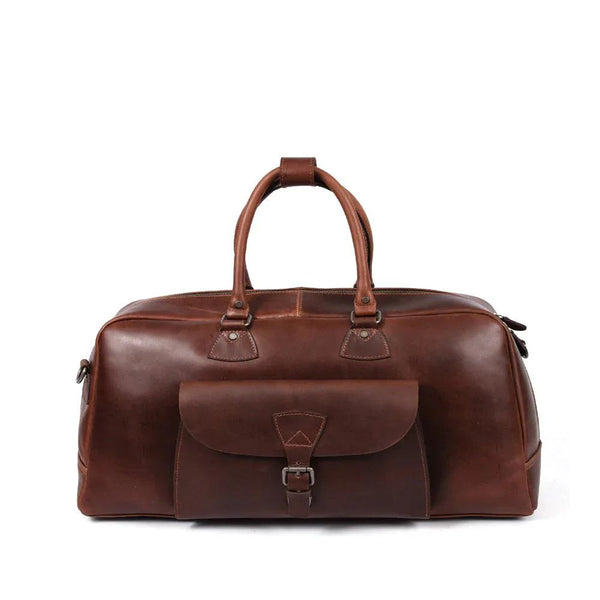 Voyager Leather Duffle Bag - Gifts for You 'n Me