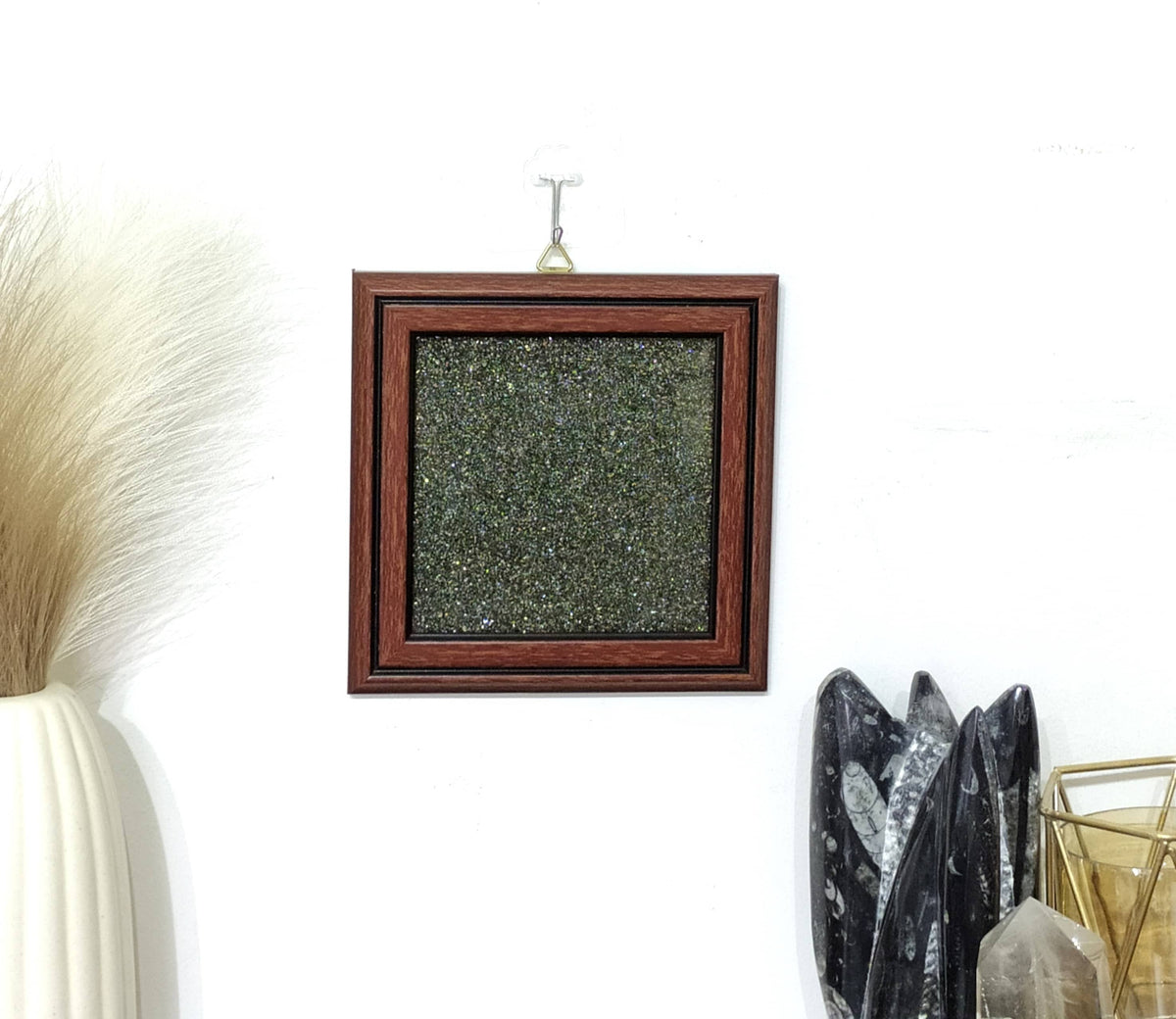 Pyrite Dust Plate, Pyrite Stone, Pyrite Frame, Pyrite Plate