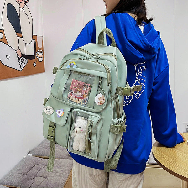 Dazzling Mini Backpack shoulder Bag for Teenage Girls And Women Multi-Function Ladies Small Bagpack