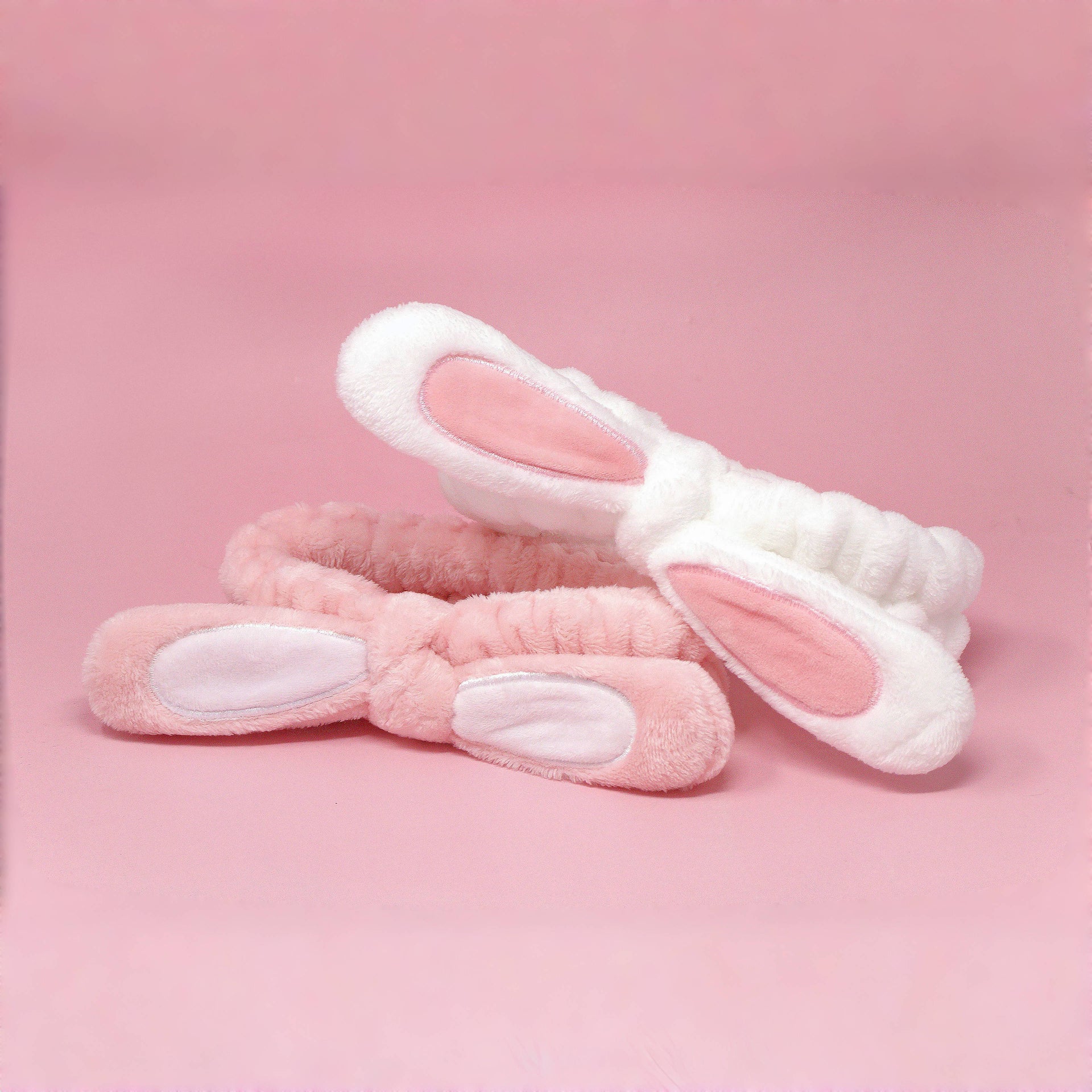 Double the Fluff Microfiber Bunnywrap Headband Duo