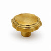 Rosette Brass Knob
