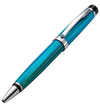 Incognito Diamond-Cut Lacquered Brass Ballpoint Pen - Deep Blue