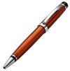 Incognito Diamond-Cut Lacquered Brass Ballpoint Pen - Sunstone Orange
