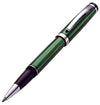 Incognito Diamond-Cut Lacquered Brass Rollerball Pen - Forest Green
