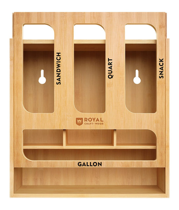 Ziplock Bag Storage Organizer