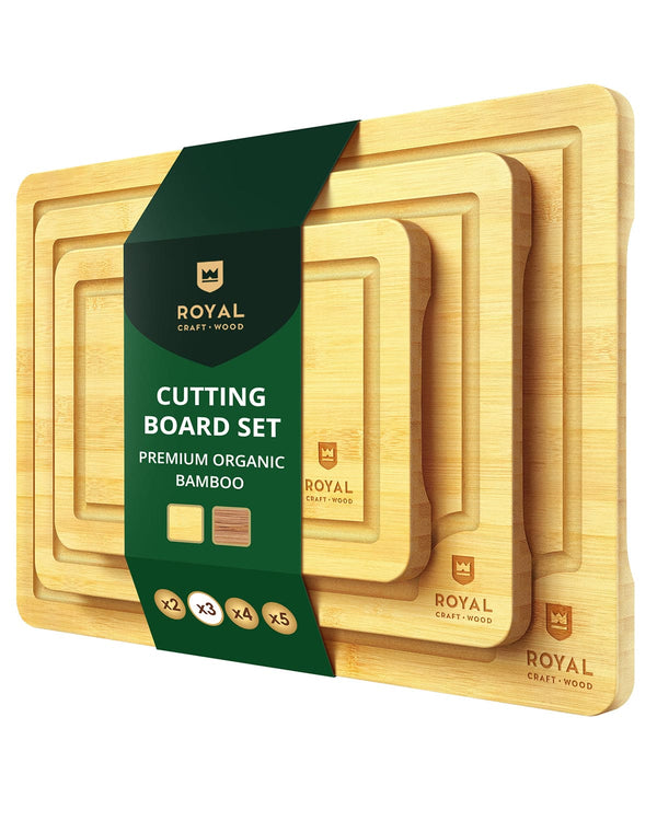 Cutting Board Set of 3, Bamboo