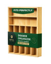 Basic Silverware Drawer Organizer, Natural