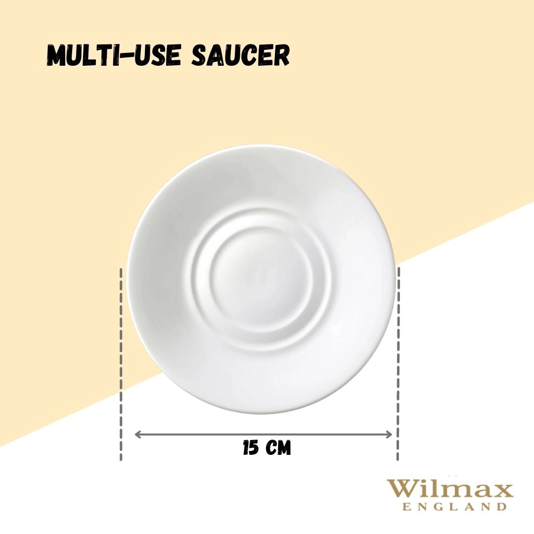 White Multi-Use Saucer 6
